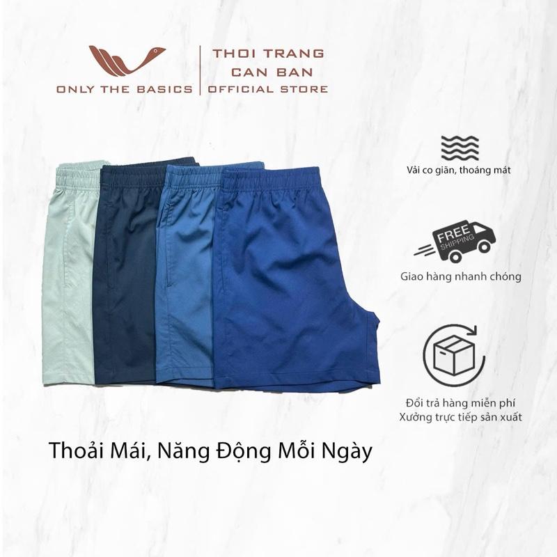 Combo 4 Quần Đùi Nam Mặc Nhà - Vải mát co giãn, có túi - đủ size 52-95kg, thoải mái khi vận động.