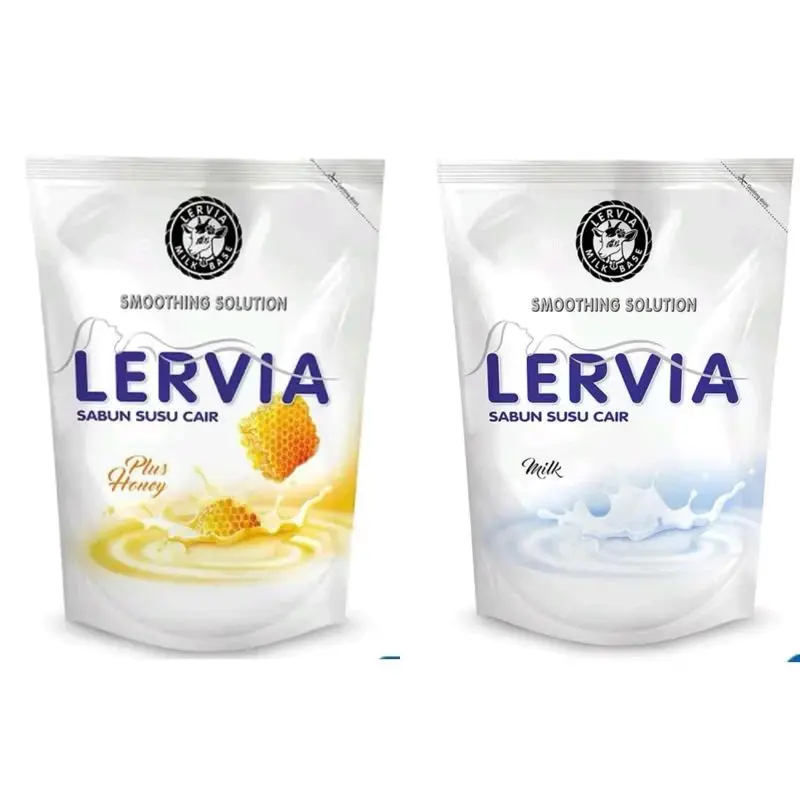 LERVIA SABUN MANDI CAIR 400 ML MILK BODY WASH 0