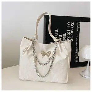 butterfly chain bag/ tas motif kupu kupu, totebag aesthetic