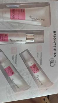 Product Review of Beauty Of Angel White Tomato Series Cream pencerah wajah melembabkan kulit kusam mengandung collagen Mencerahkan Pria Hitam Scrub Perawatan from v**s 0