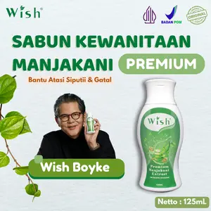 Sabun Premium Kewanitaan by Wish Boyke 125mL - Pembersih Kewanitaan Feminine Hygiene