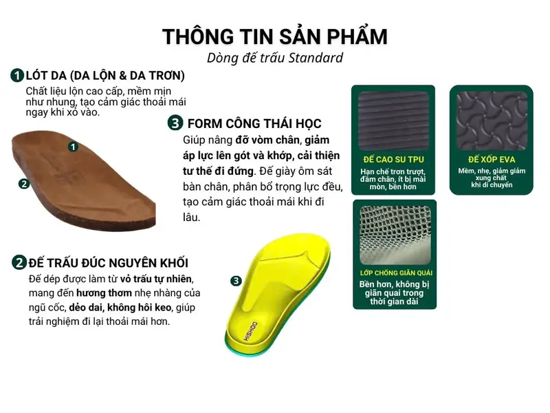 Dép đế trấu birken nam nữ unisex 2 khóa da PU tổng hợp lót da lộn size 35-43 chính hãng Hishoo S093 1