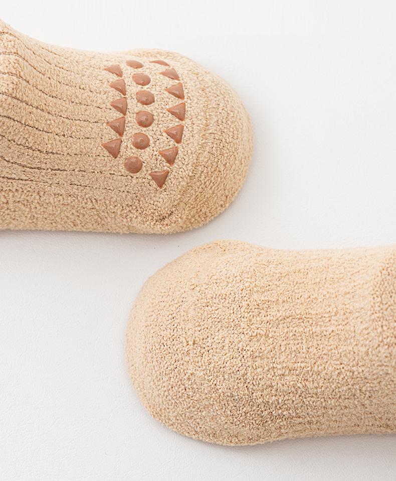 Kaos Kaki Panjang Bayi Tebal Anti SLip Telapak - Lutut - Jari / Kaos Kaki Panjang Anak Anti SLip