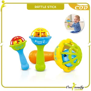 [COD] OFM M381 Mainan Kerincingan Bayi Rattle Stick Gigitan Bayi BPA Free