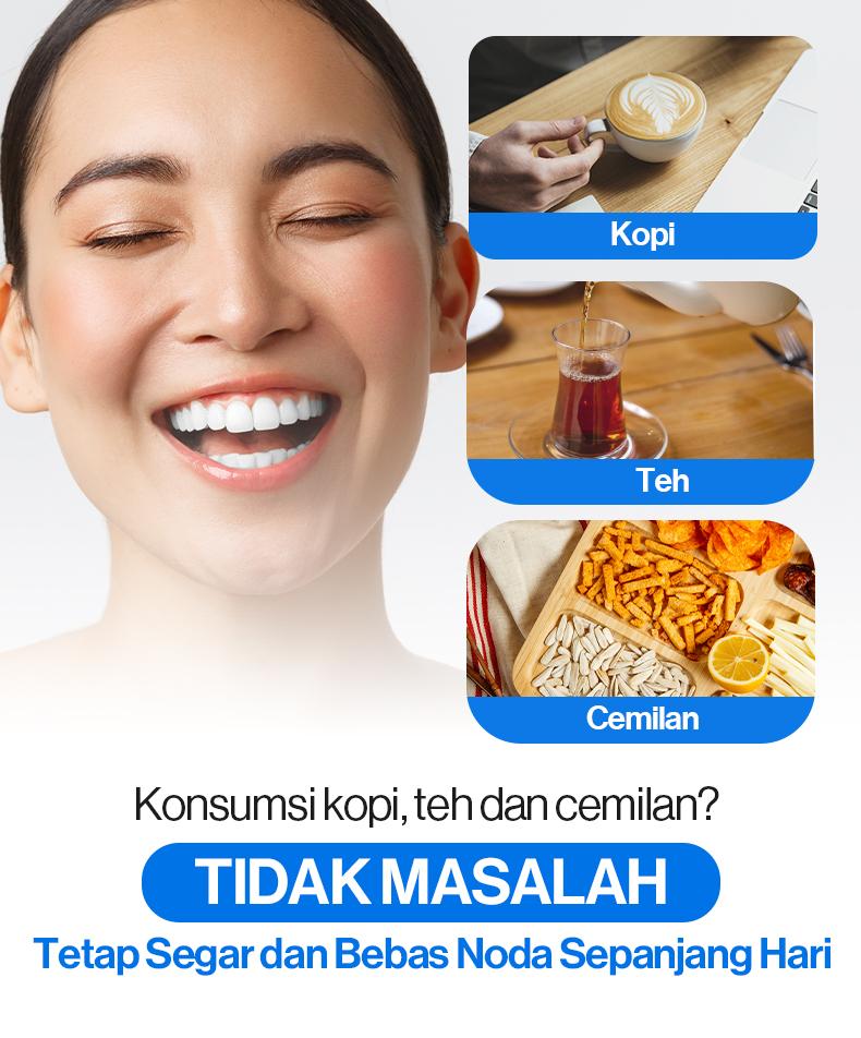 [Live] [Buat Gigi Sensitif] usmile Paket Oral Care Pasta Gigi Fresh White 110gr (Varian Random) & Repair White 100gr | Putih & Segar saat Siang Repair Enamel untuk Malam | Pemutih Gigi | Pasta Gigi Whitening | Nafas Segar | Gigi Sensitif