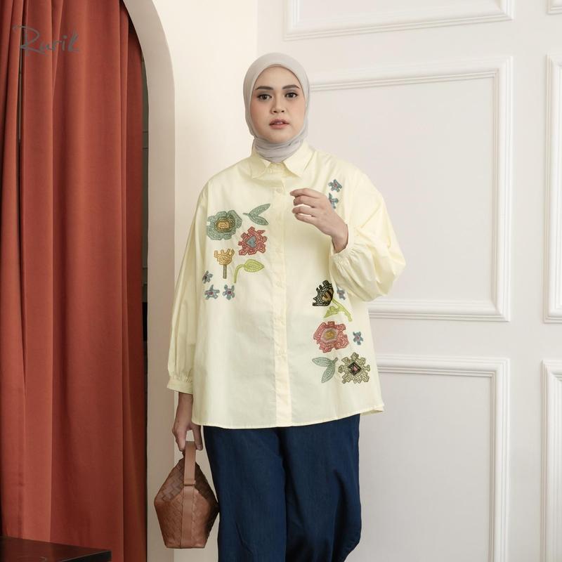 Rurik Kemeja Atasan Wanita Spesial Harta Karun Baju Muslim 1