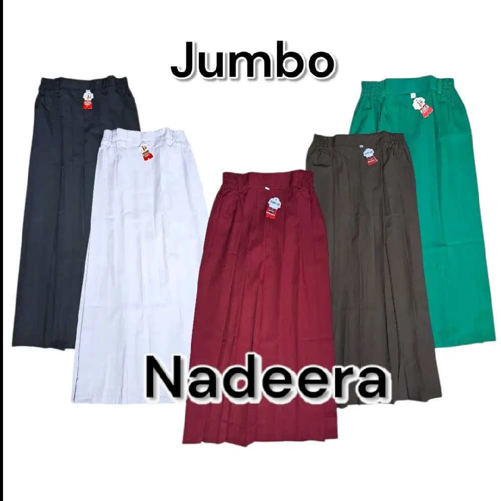 ROK JUMBO Seragam Sekolah SD/MI Anak Perempuan Rempel Big Size Warna Variatif