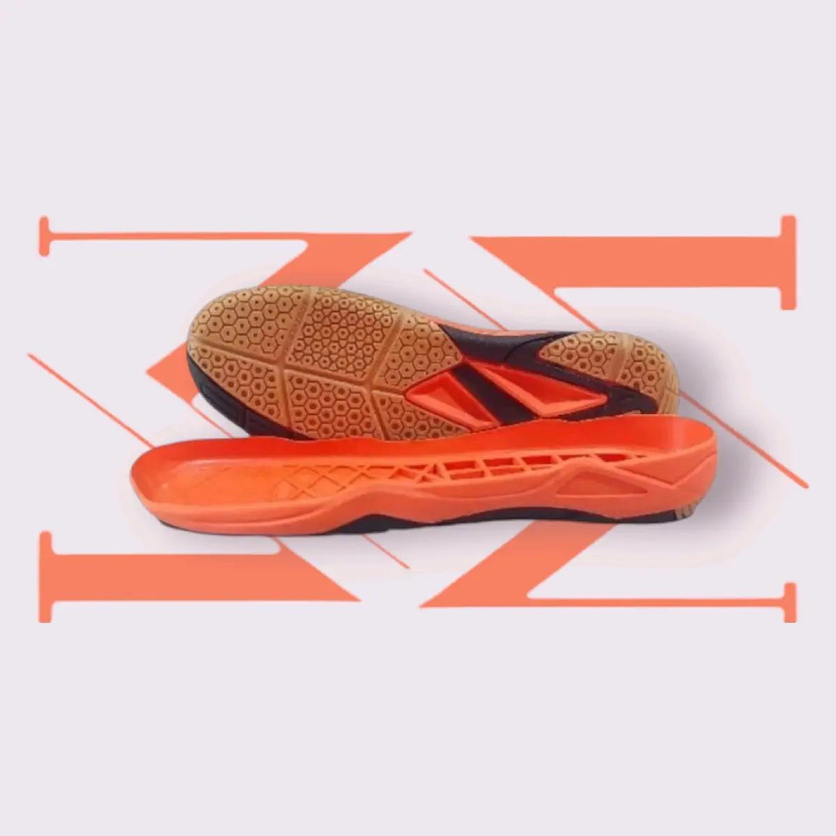 Outsole  sepatu bulutangkis ,Tennis, Volley "BERDECIT" sepatu badminton