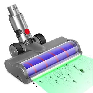 ダイソン V6 ヘッド LED 広域ダス検出 DC58 DC59 DC61 DC62 DC74 SV03 SV06 SV09 掃除機と互換性ありクリーナーヘッド交換部品硬い木の床や畳に適しています