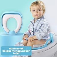 Gambar Dejavu Tangga Pijakan Anak Step Stool Anti Slip dan Bantalan WC Duduk Toilet Training Tangga Toilet Anak Multifungsi Simple HSB816 - 816 Pink + 805 Biru dari Dejavu_NEW Kab. Tangerang 3 Tokopedia