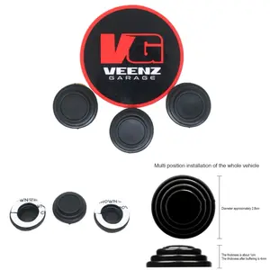 Karet Peredam Getaran Suara Pintu Mobil Car Door Shock Absorber