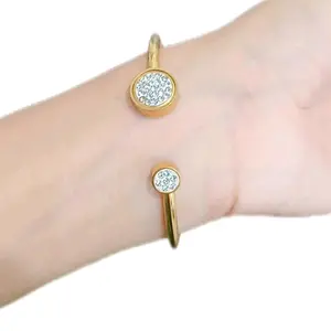 xuping miracle gelang wanita luxury diamond Jewelery  titanium anti karat