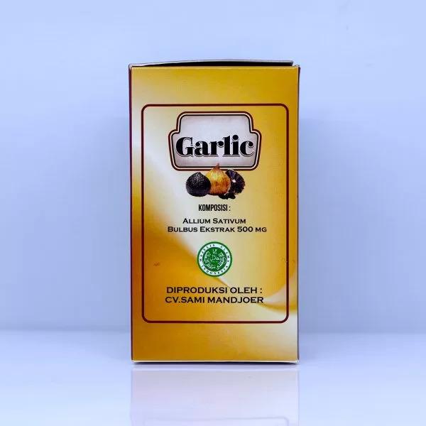 Sapnu Herbal - Garlic Kapsul Ekstrak Bawang Hitam untuk Kesehatan Tubuh Isi 100 Kapsul 3