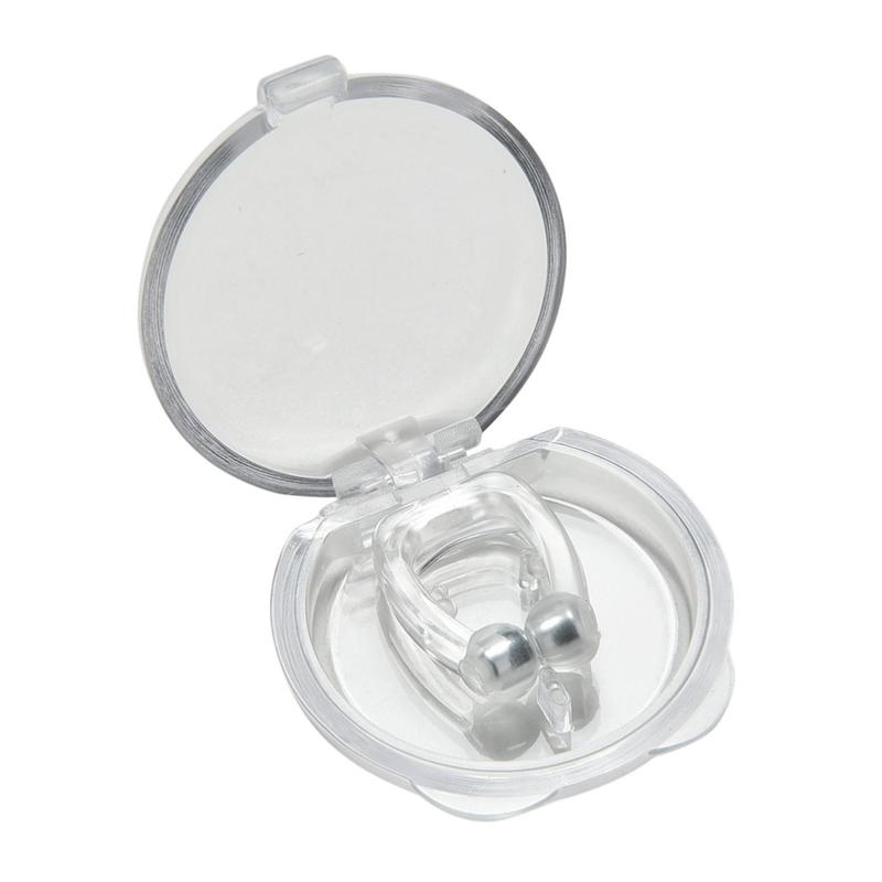 KWD Alat Bantu Anti Ngorok Nose Breathing Stop Snoring Magnetic - AS30 - Transparent dengan Kotak Penyimpanan 1