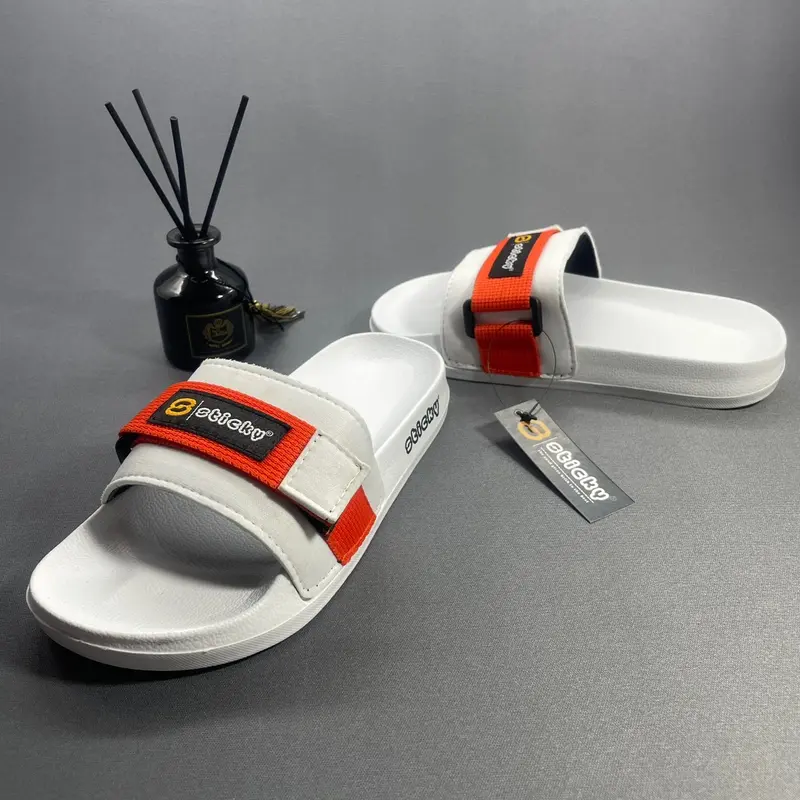 cowok Sandal slide anak sandal Slip ON Anak Dewasa Ukuran 26-43 Distro Premium Fashion Sendal Sandals & Flip Flops Synthetic rafathar selop Ujung Terbuka Tanpa Hak karet Rubber Ujung Bundar baim solobong 1
