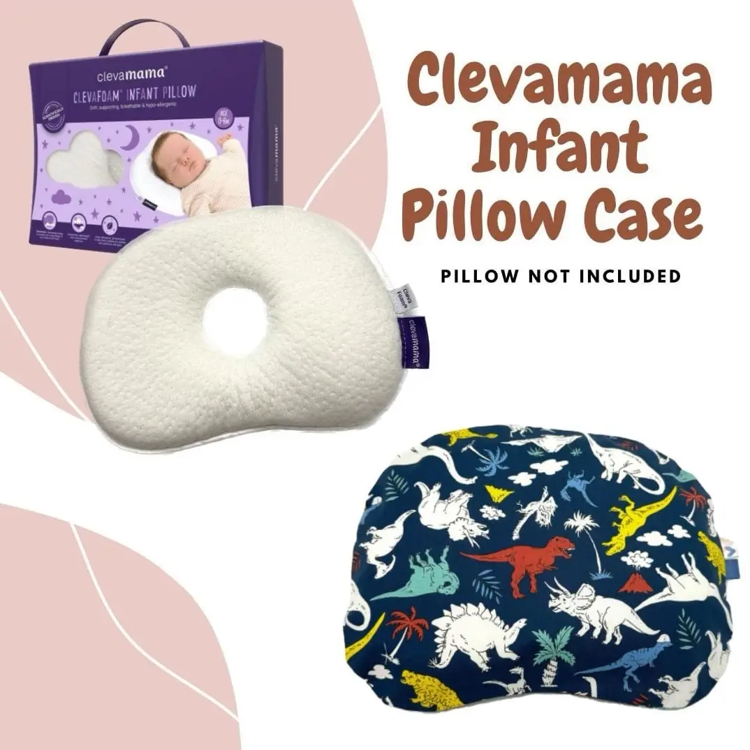 [NEW KOREA COTTON SERIES] Clevamama Infant Pillow Cover / Case * Clevamama 41x26cm Cover * Mimos S Cover * Mimos M Cover