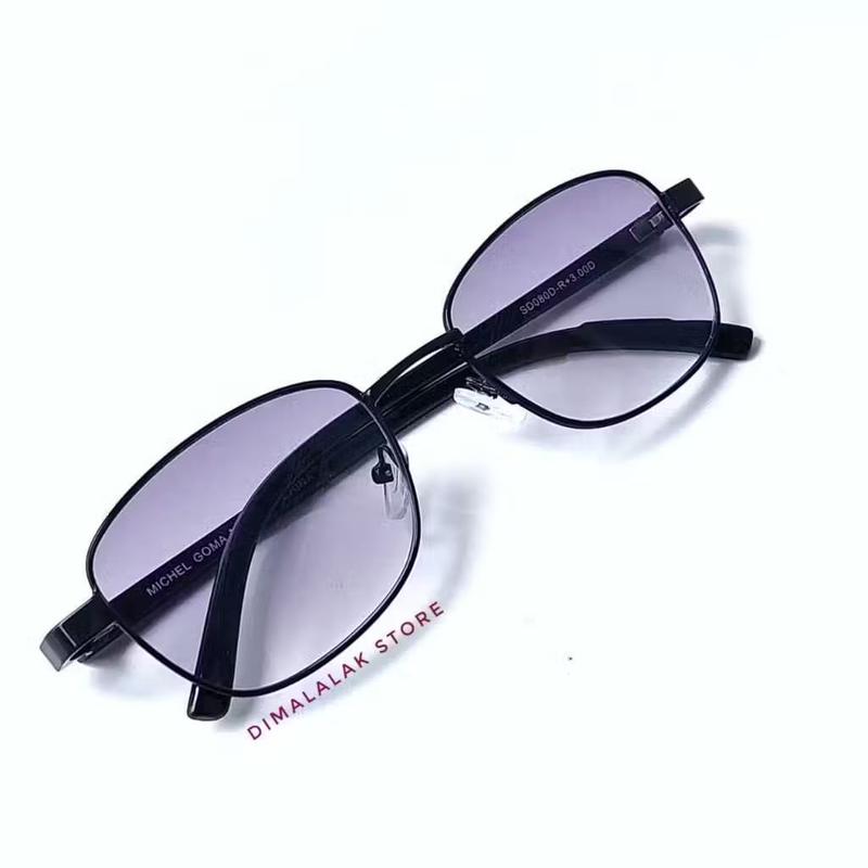 Product Introduction of KACAMATA DUA FUNGSI UNTUK BACA DAN JALAN KACAMATA PLUS +1.00 SAMPAI +3.00 LENSA HITAM TRANSPARAN ANTI SILAU BONUS BOX DAN LAP 7