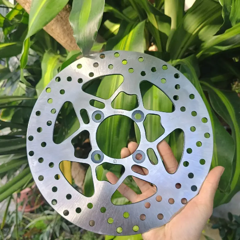 Đĩa 245mm 4lỗ exciter 150,lên mâm đúc Phụ Tùng Phụ Kiện 4
