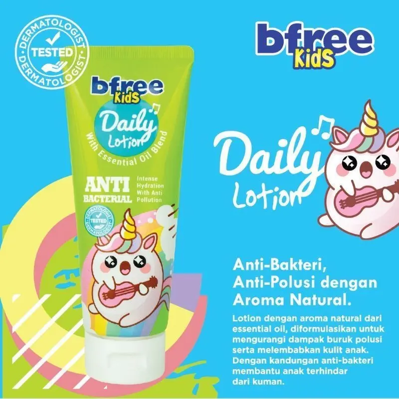 BFREE Kids Lotion 100ml Daily/Mild & Gentle/Sunscreen SPF30+ 3