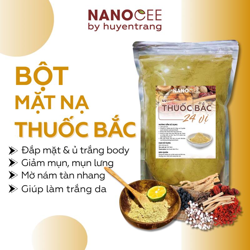  Bột Mặt Nạ Thuốc Bắc 24 Vị Đắp Mặt Tắm Trắng Skincare Làm Đẹp Da Dưỡng Da Mịn Màng Tươi Sáng Từ Thảo Mộc 