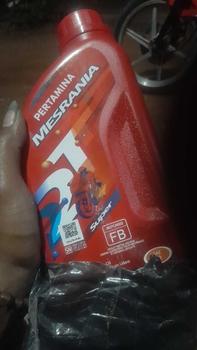 Product Review of Oli Mesrania 2T Super 1 Liter SAE 20 Jaso FB & OB from j**k 0