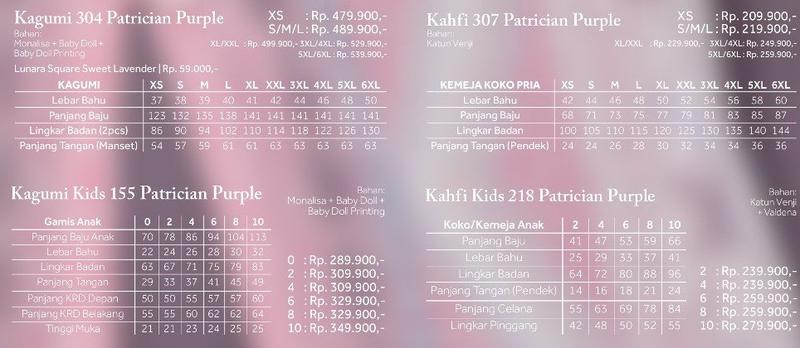 Product Introduction of SARIMBIT/SERAGAM LEBARAN KELUARGA | BAJU LEBARAN TERBARU 2024 | ROYAL 11 PATRICIAL PURPLE BY ETHICA 0