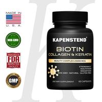 Gambar Suplemen Biotin KAPENSTEND, Peningkat Kekebalan Tubuh, Pendorong Pertumbuhan Rambut, 25000 mcg - 60 kapsul dari KAPENSTEND Suplemen Kab. Tangerang 1 Tokopedia