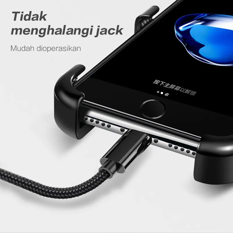 Holder hp spion BESI penahan ponsel penyangga pencagak pegangan stand handphone di motor original kuat aman anti slip mudah di gunakan NB20 6