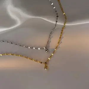 Kalung wanita terbaru liontin boba