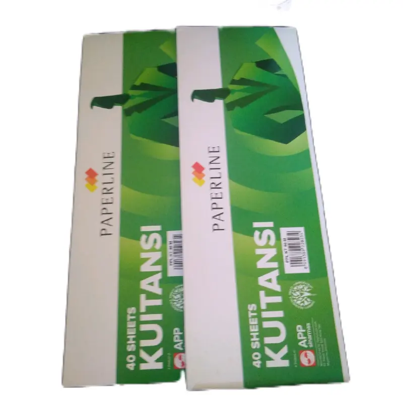 KUITANSI 40sheets UKURAN                             (P 21,5cm x L 7,5cm) Paper Kertas 0
