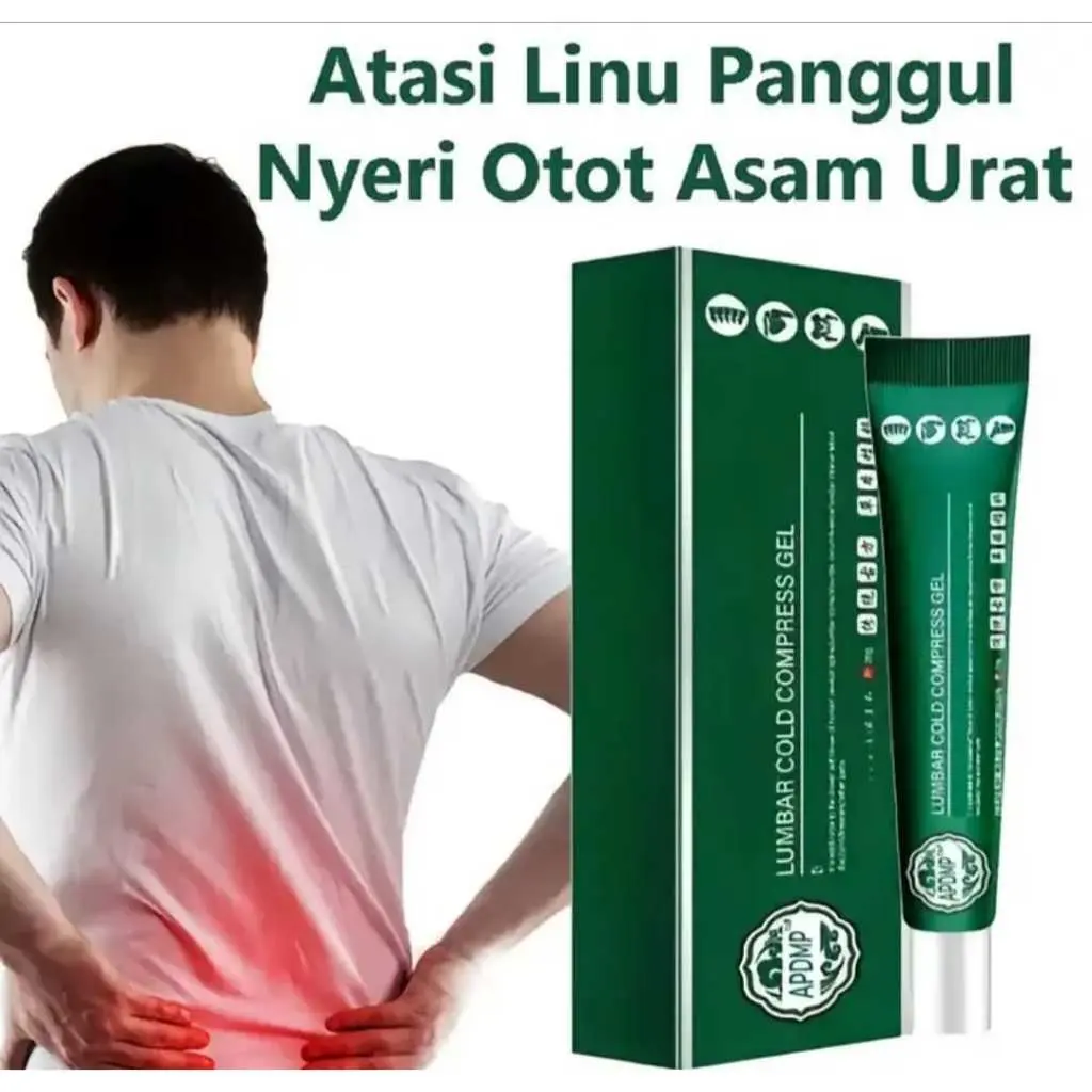Salep Nyeri Sendi Lumbar-Paket Sembuh Total Beli 2 GRATIS 3 ASLI Lumbar Cold Compress Gel  Lumbar Spine Cooling Gel APGMA Lumbar Cream Lutut Gel Nyeri