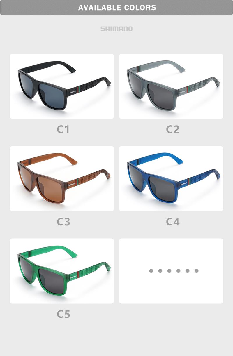 Product Introduction of Shimano Polarized Fishing Sunglasses Men Women Outdoor Sports Goggles Unisex Running Hiking Driving Eyewear UV400 Sun Glasses 4