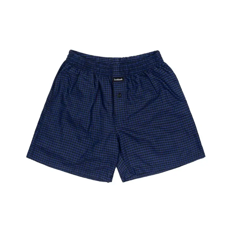 Celana Boxer Kotak - kotka Pria Wanita Celana Pendek Model Kancing Saku Hanya Boleh Dicuci Dengan Tangan Multicoloured unfinished xl keren papa dali kolor Shorts casual polos 0