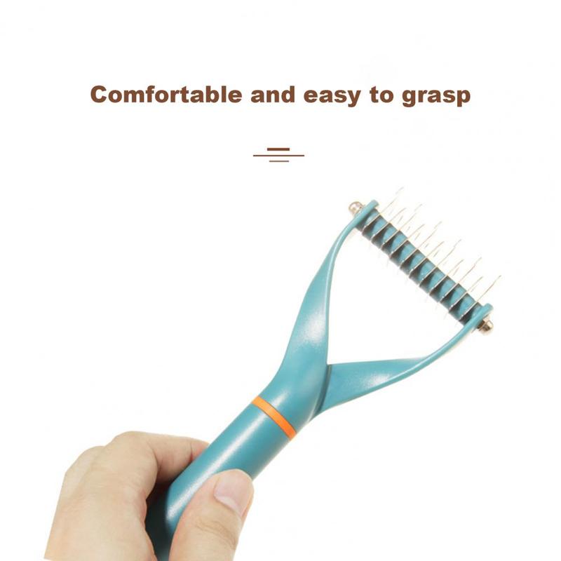 Product Introduction of Pet Hair Remover Stainless Steel Dog Brush for Small Medium Dogs Golden Retriever Border collie Pets Grooming Comb Accessories 13