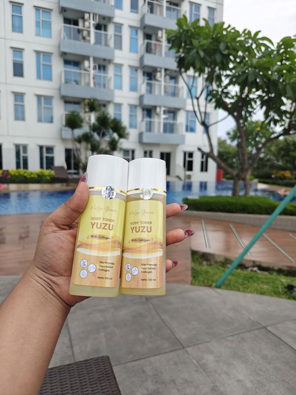 PAKET USAHA 5 PCS TONER LEMON YUZU WITH COLLAGEN  WHITENING BPOM FREE KAPAS 1
