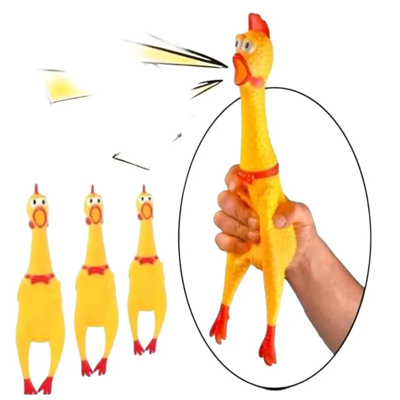 mainan anak mainan ayam shirling chiken mainan ayam dItekan bisa berbunyi ukuran 37cm Toys Dolls 2
