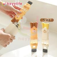 Gambar HAYYLIFE Sikat Pembersih Tutup Botol 4in1 Bear Termos Cuci Gelas Multifungsi Cleaning Brush HL-AGA426 - Kuning dari hayylife Kab. Tangerang 1 Tokopedia