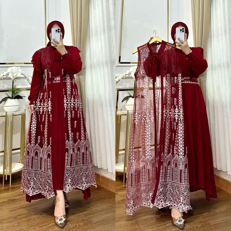 DRES MEWAH BRUKAT TILE ROMPI LEPAS PASANG TERBARU+DRES BRUKAT ROMPI TERBARU+GAMIS BRUKAT TILE TERMURAH+BAJU PESTA TERBARU+GAMIS MEWAH KONDANGAN TERBARU+BAJU MUSLIMAH ROMPI LEPAS PASANG KEKINIAN+BAJU PESTA TERMURAH+PAKAIAN LEBARAN TERBARU+DRES WANITA 0