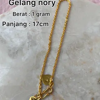 Gelang Nory Simple Kode: 1 Gram
