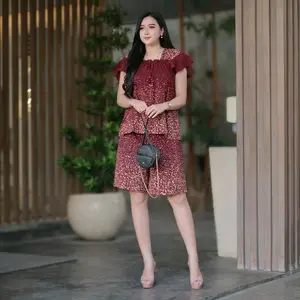 setelan pendek Fuji modern viral setelan kekinian setelan kulot