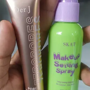 [BUY 1 TAKE 1] Primer Rias Wajah dengan Semprotan Pengatur Rias Hadiah Pori-pori Tak Terlihat Primer Wajah Fokus Lembut Pengontrol Minyak Pelembab Tahan Lama Basis Rias Memperbaiki Kerutan Garis Kering Meratakan Warna Kulit Krim Pra-Rias Alas Bedak Rias J