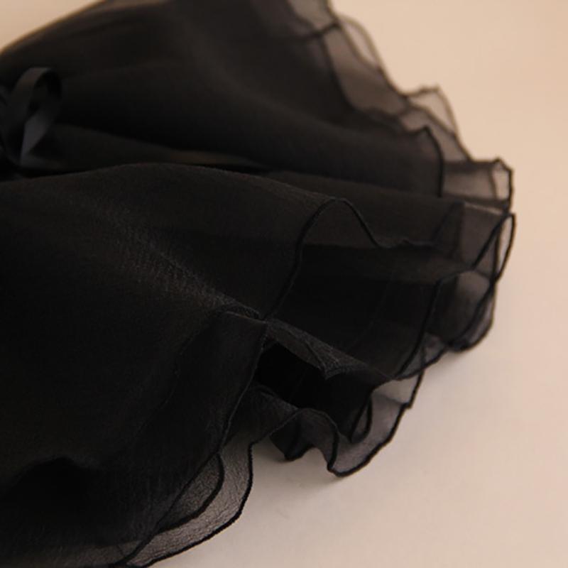 Product Introduction of Summer Casual Fashion Girls Bow-Knot Solid Color Mesh Tutu Dance Skirt Children\'s Clothing 44
