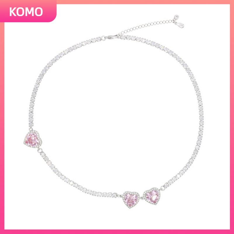 Product Introduction of 【#438】pink sweet necklace 0