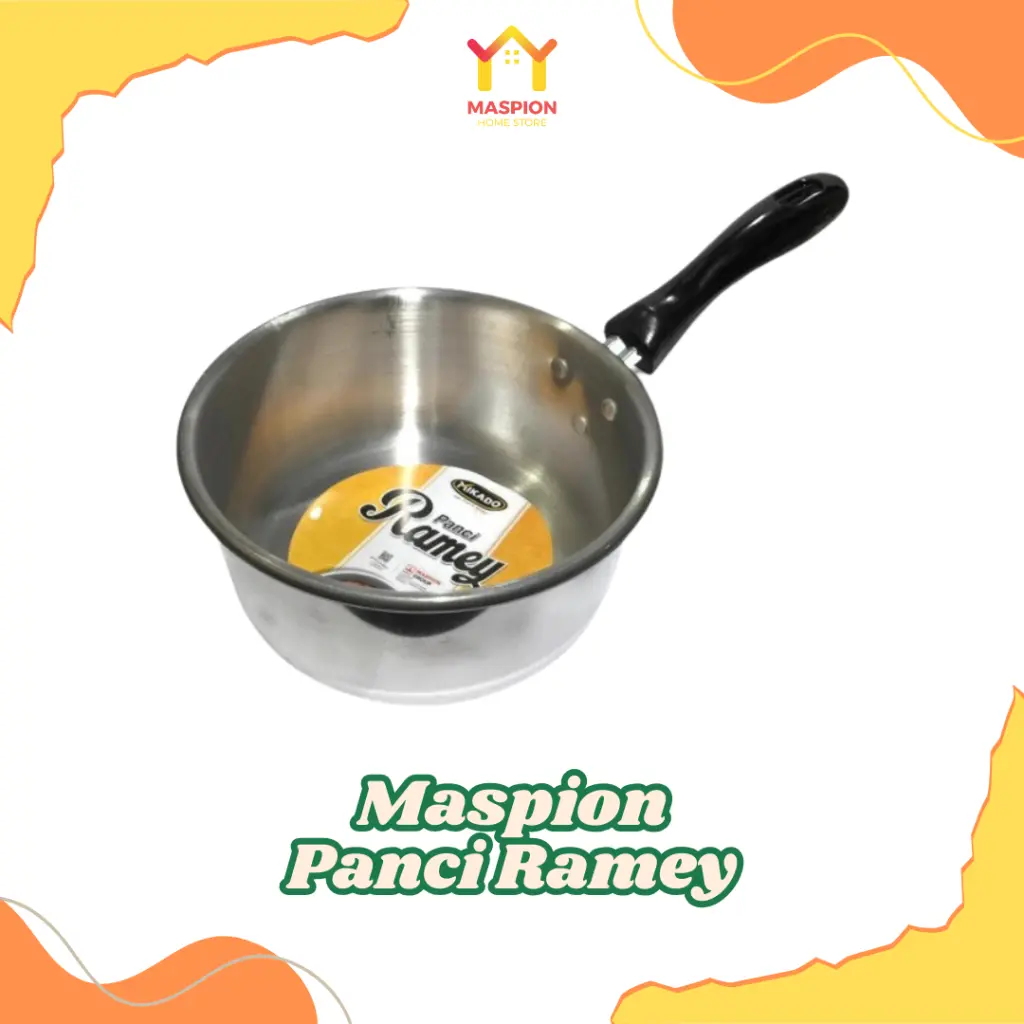 Maspion Panci Ramey 18 cm kilap Aluminium Tebal - Kitchenware MHS