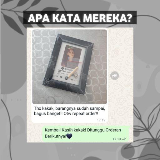 Product Introduction of Custom Frame Foto Spotify - Bingkai Foto Aesthetic Kado Ulang Tahun Gift Wisuda 11