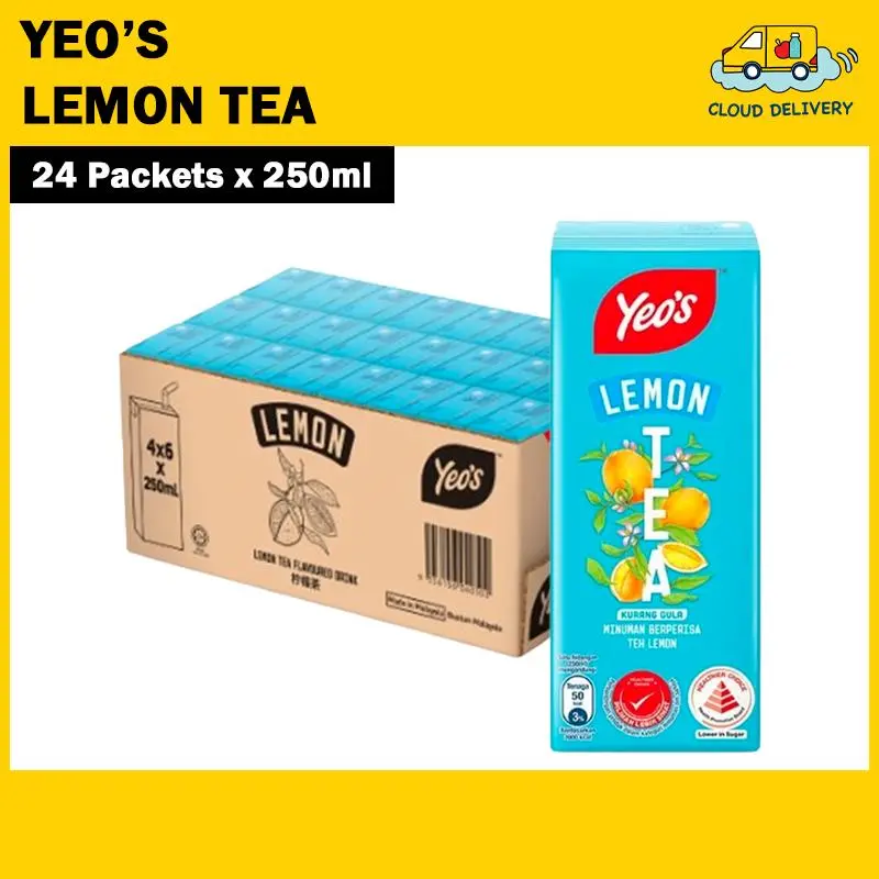 Yeo's Iced Lemon Tea Packet (24 x 250ml)