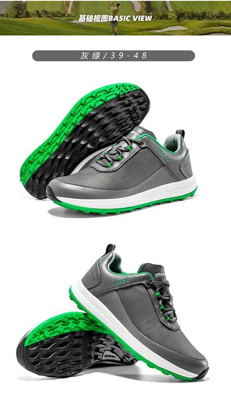 Product Introduction of 2024 Spring Autumn Golf Shoes Men Professional Golf Wears Breathable Spikeless Golfers Sneakers Anti Slip Walking Footwears 25