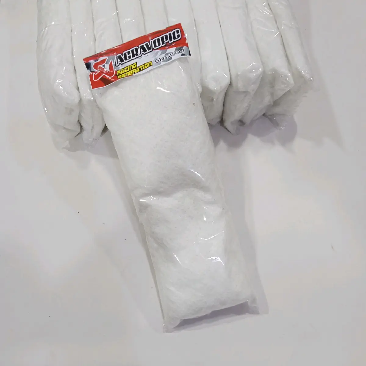 Glass Wool Gas wool Gasbul Serat Knalpot Motor Tahan Panas Anti Bakar Knalpot Motor