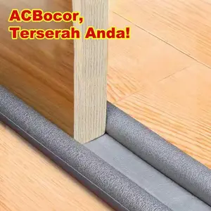 [Waktu terbatas dan gratis ongkos kirim] Strip segel pintu, strip anti debu dan serangga di bawah pintu/strip segel busa, pengaman furnitur di celah pintu