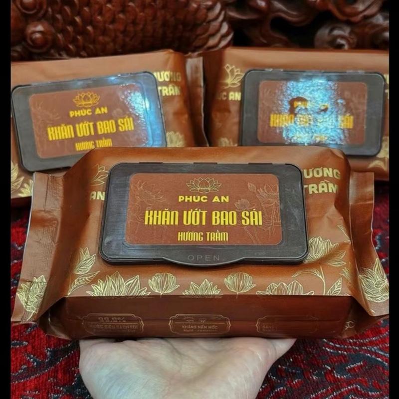 Mẫu Hót 10 Gói Khăn Ướt Lau Ban Thờ Cao Cấp , Khăn Ướt Bao Sái Ban Thờ Hương…